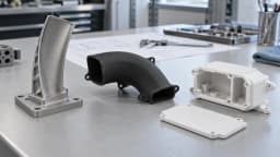 Aircraft and UAV Prototypes in Printed Aluminum and Nylon