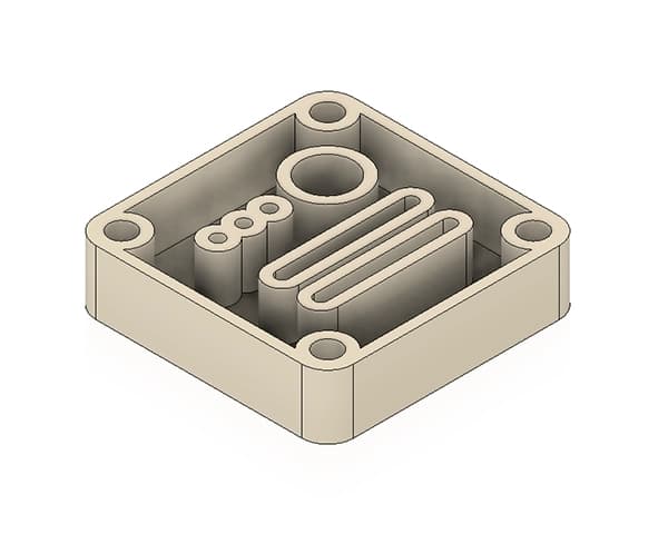 Manufacturing jig with 4mm wall thickness for enhanced durability