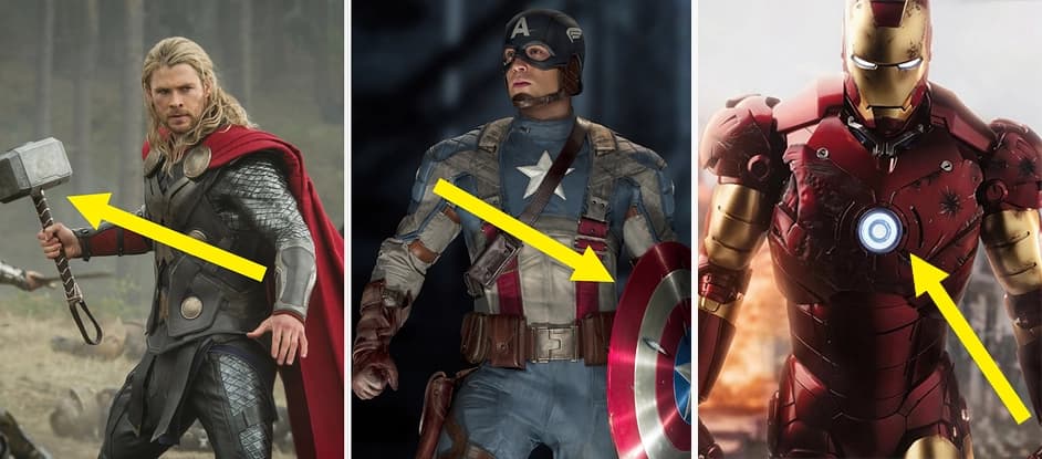 3D printed Marvel props used in film production