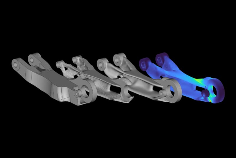 Aerospace topology optimization case study