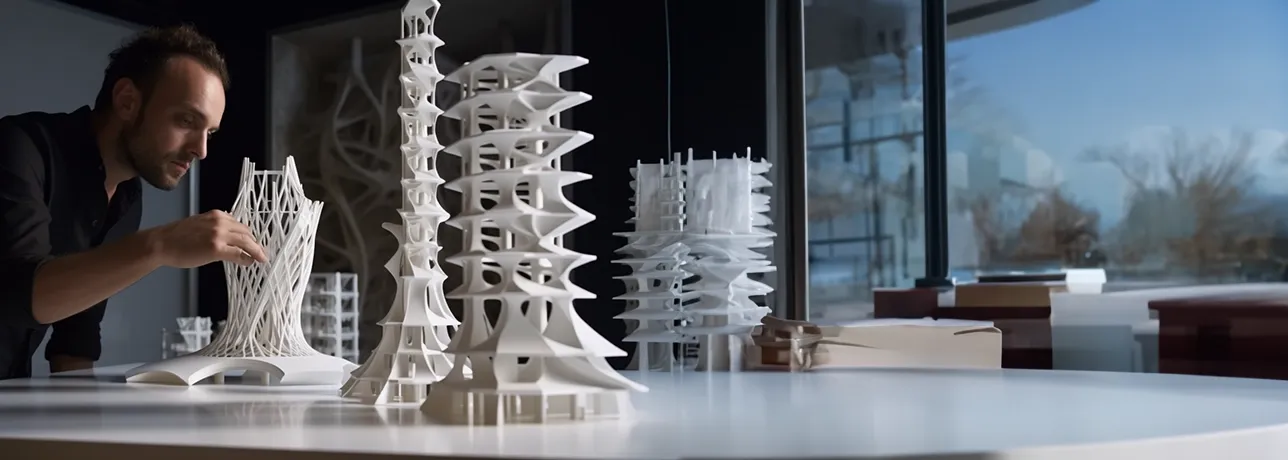 Architectural Scale Models SLA application