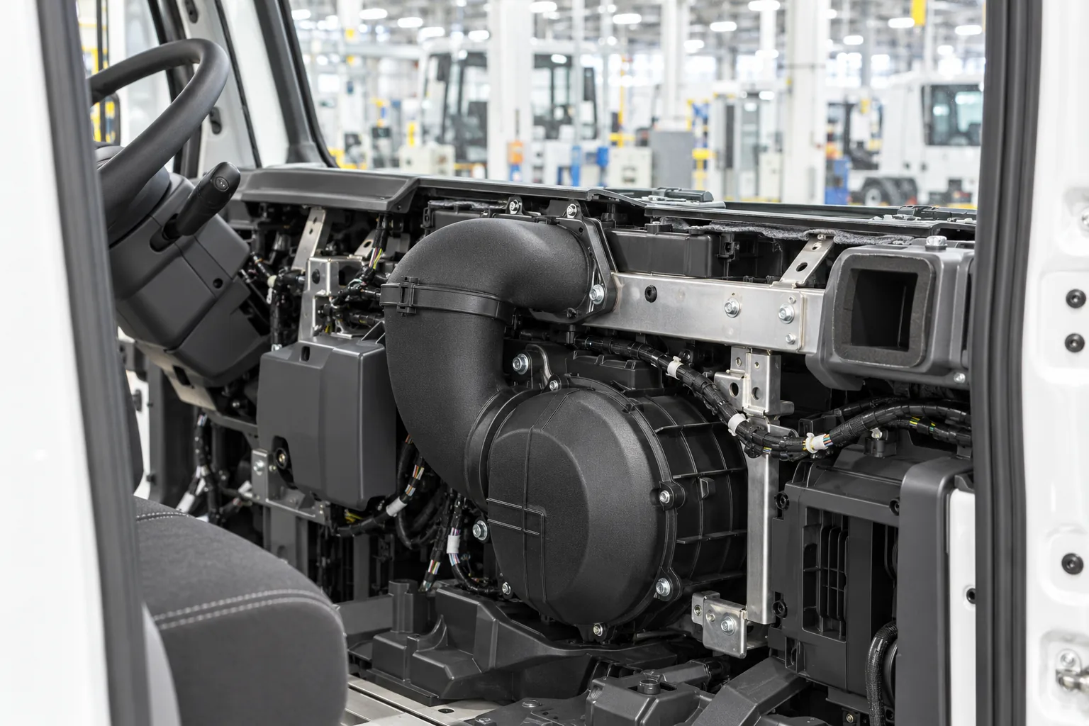 3D Printed Cab Parts: HVAC Ducts, Enclosures and Dashboard Panels