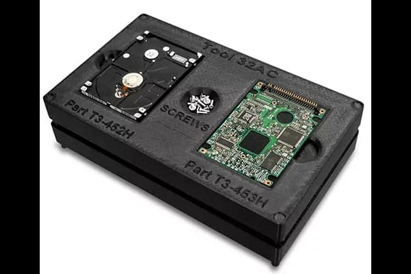 ESD-safe electronic test fixture
