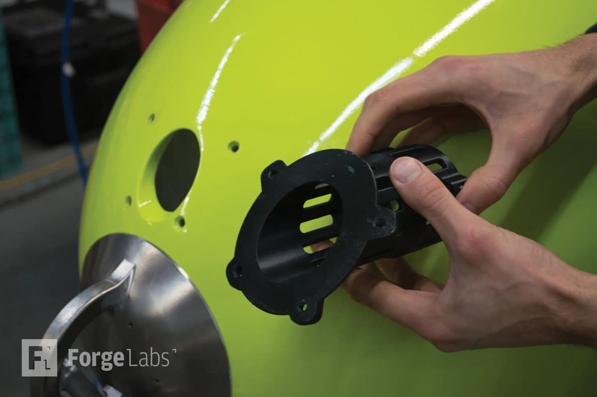 End-use production hardware built with additive manufacturing