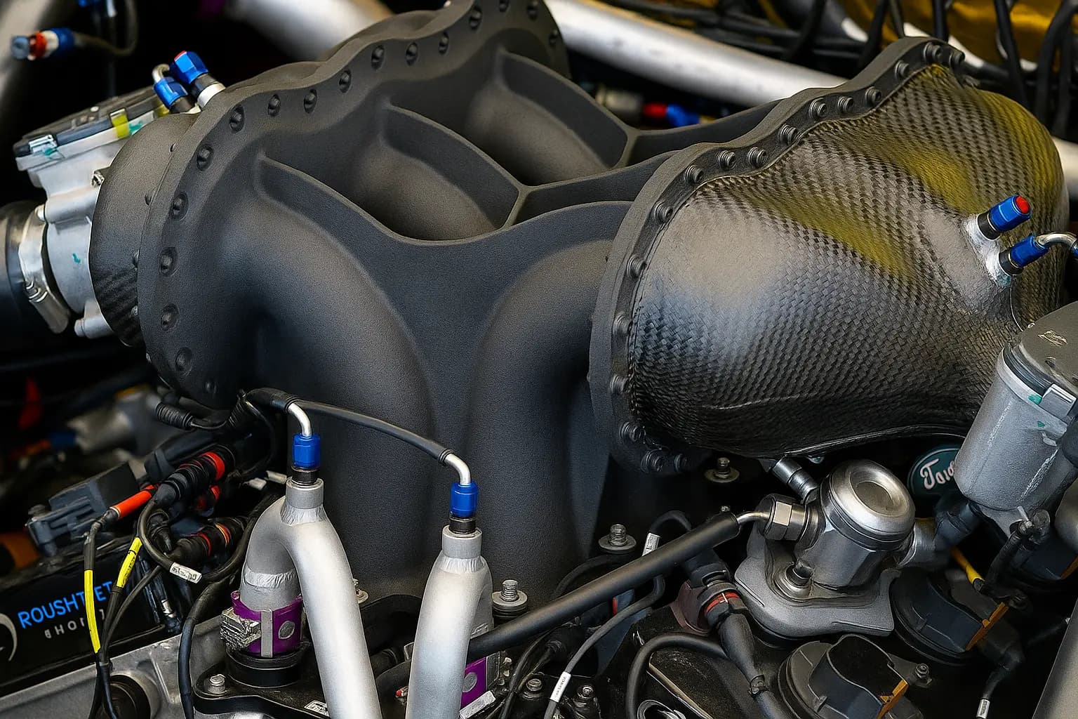 PA12 part integrated in automotive assembly