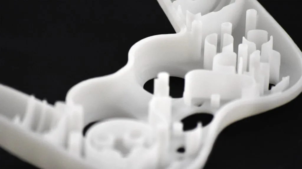 Functional prototype with snap-fit features and ergonomic design