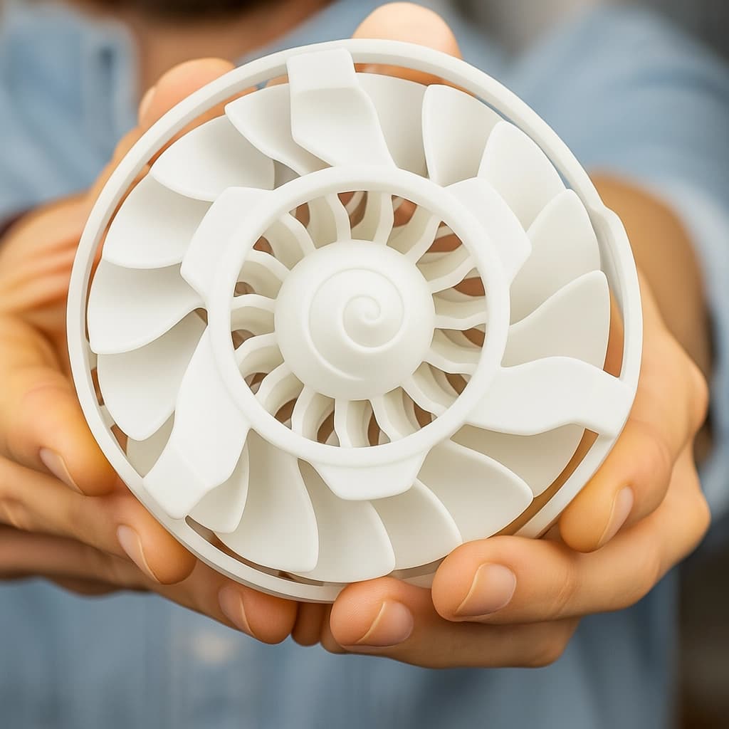 Stereolithography technology example showing SLA 3D printing capabilities and quality