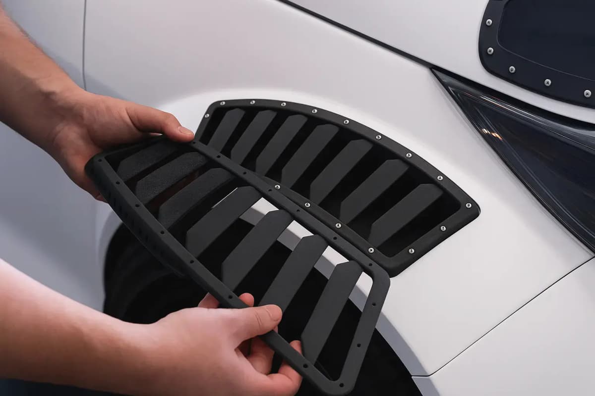 SLS automotive components