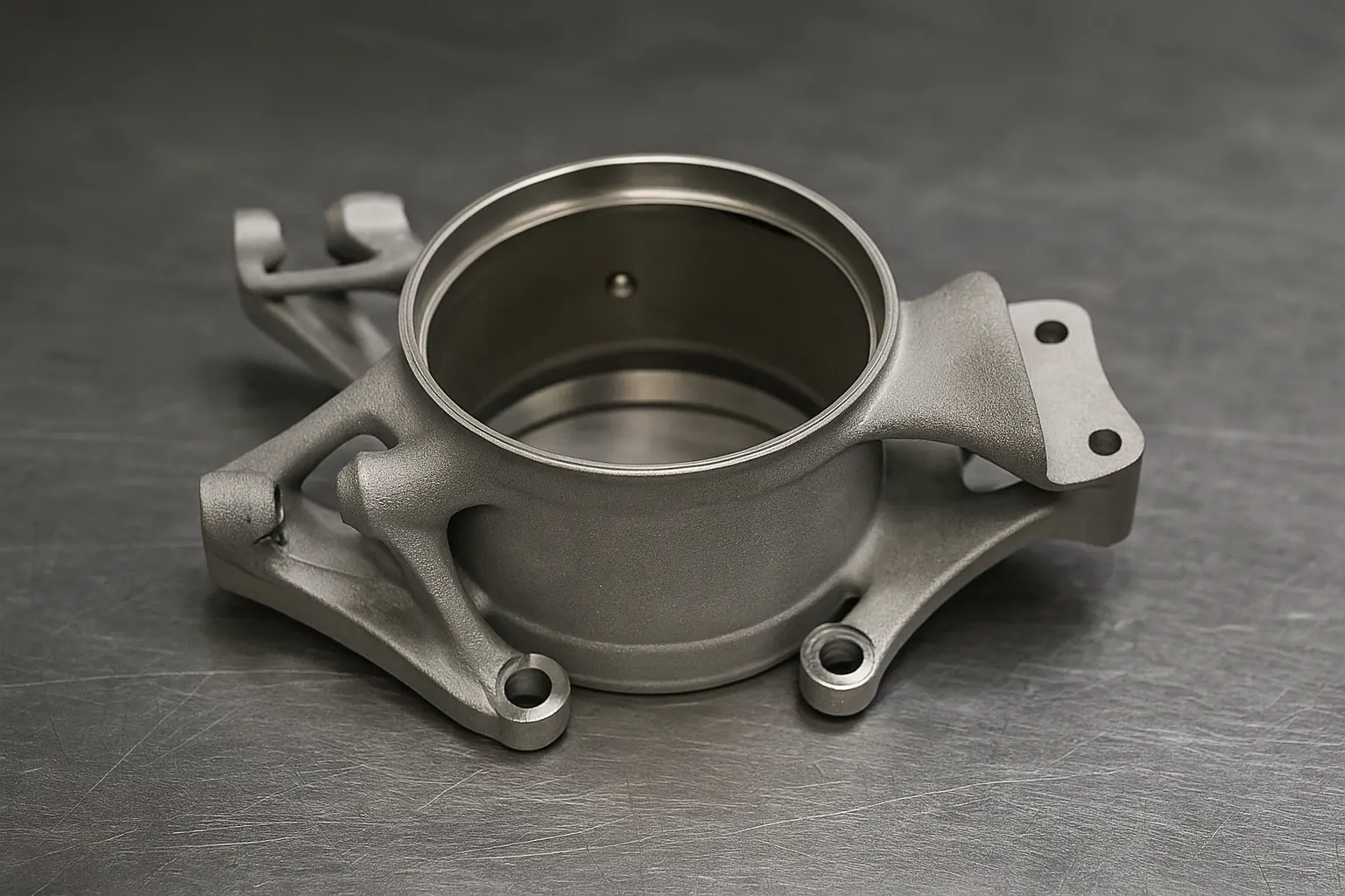 Aluminum AlSi10Mg High-precision aluminum component