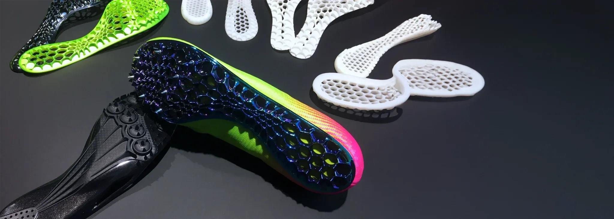 Agilus30 (TangoBlack) Flexible Agilus30 components for footwear applications