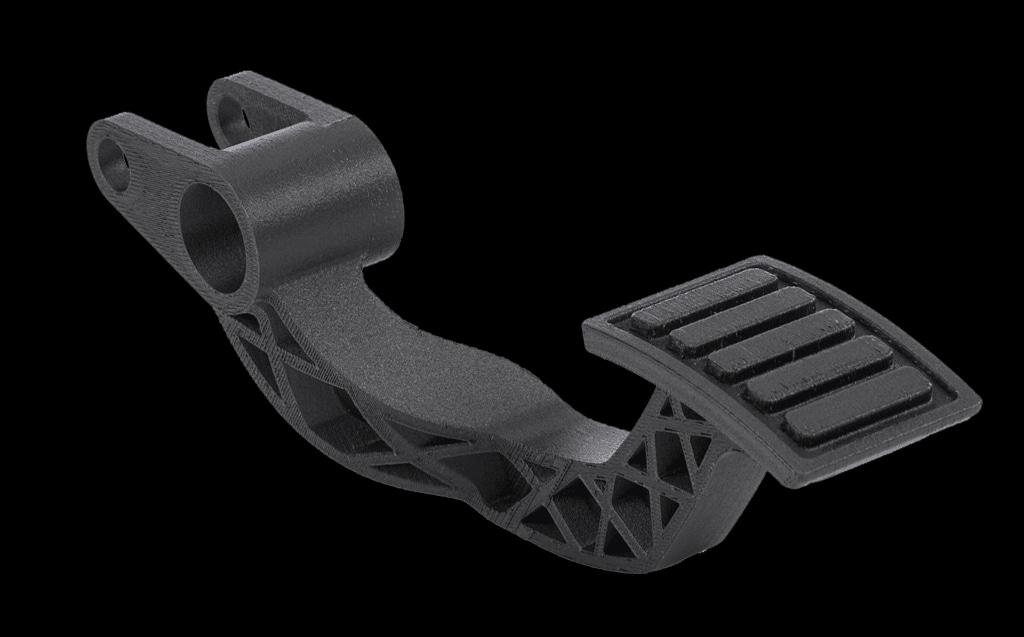 Nylon 12 Carbon Fiber Carbon fiber reinforced nylon component