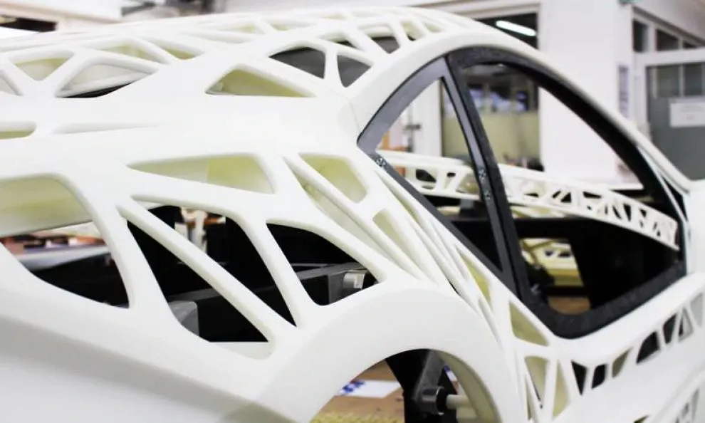 ASA Automotive body panel prototype