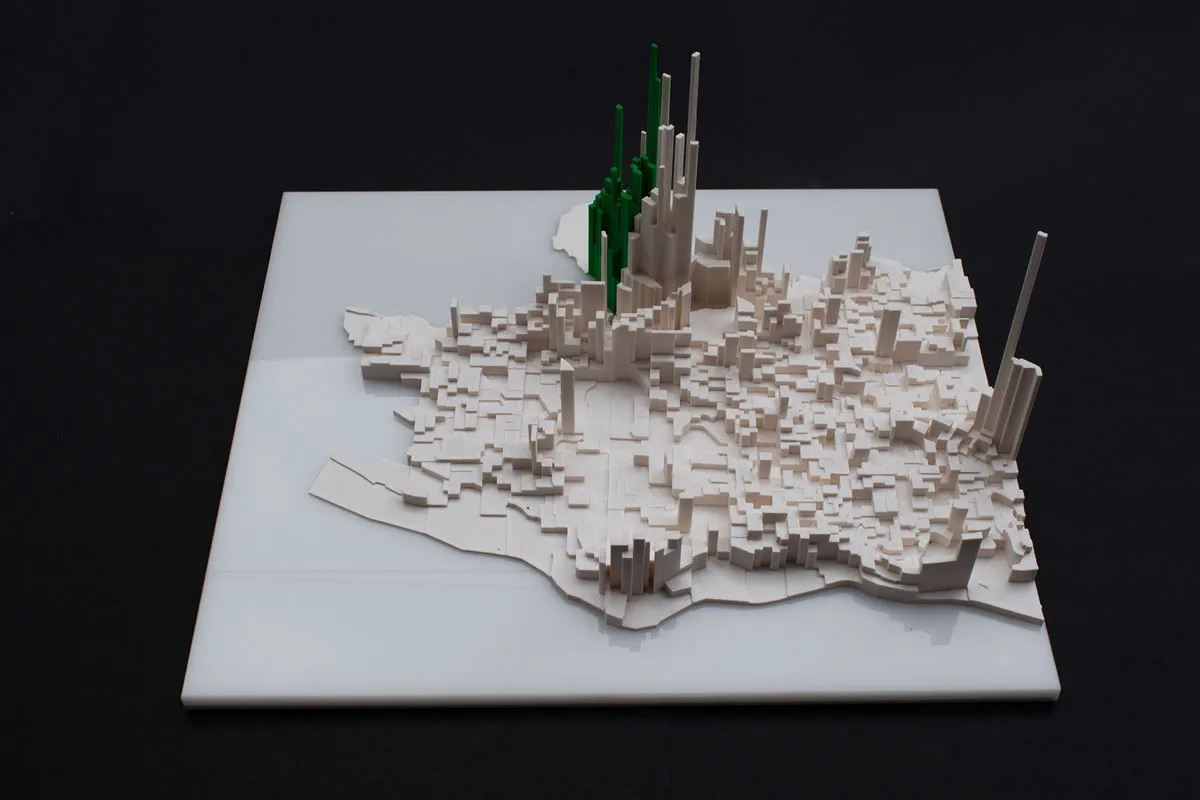 ASA Architectural massing model