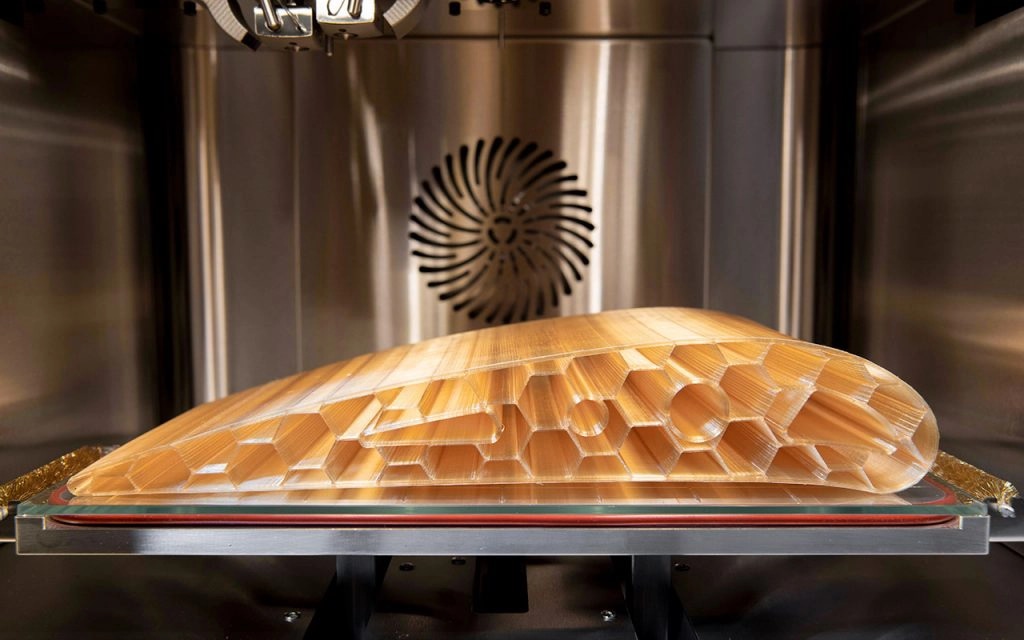 ULTEM 1010 Aerospace wing component made with ULTEM 1010
