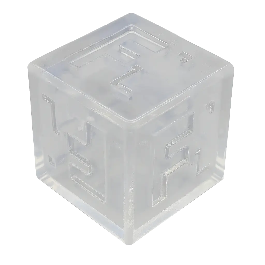 VeroClear Crystal clear material sample