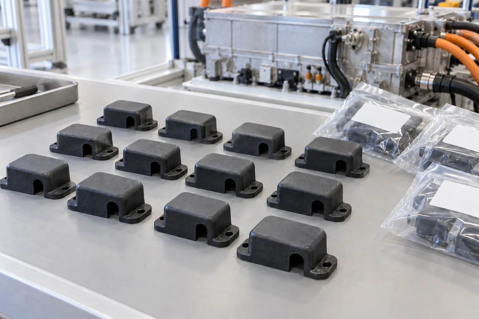 Touch-Proof High-Voltage Covers in MJF PA12: Build Direction and GD&T