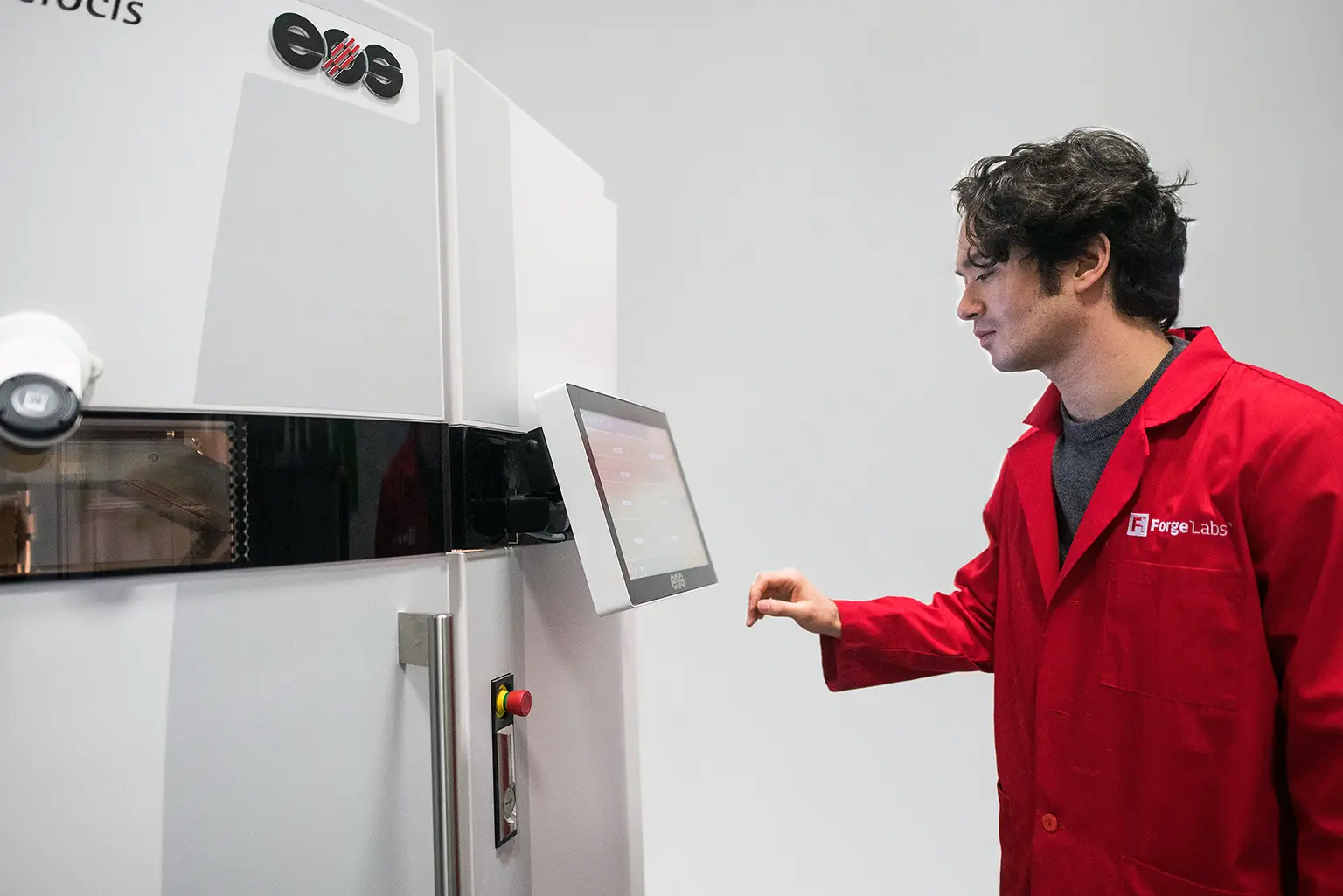 Modern SLS 3D printing production facility